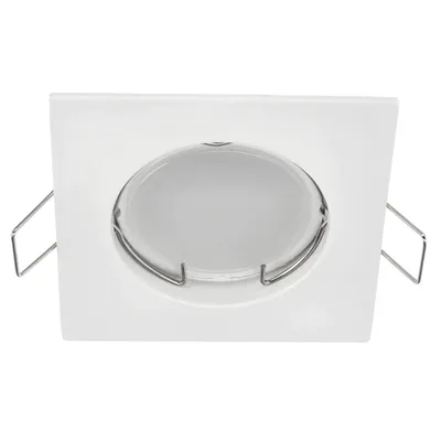 Produktbild von Deckeneinbauleuchte Deckenspot Einbaustrahler RAMI White IP20 eckig weiß EDO777316 EDO