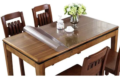 Produktbild von Tischdecke Transparent PVC Tischschutz 2,0 mm 85 x 171 cm Rechtwinklig