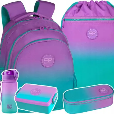 Produktbild von CoolPack Schulrucksack Jerry Gradient Blueberry für Mädchen