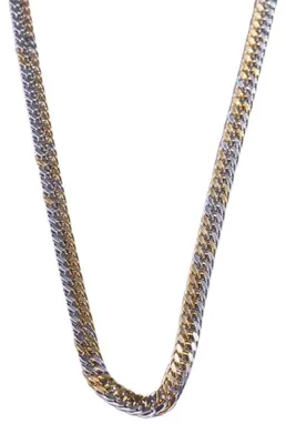 Image de Chaîne en acier bicolore unique pour homme MCGN5044SG
