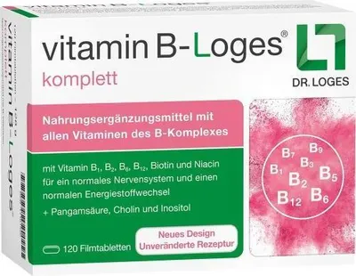 Produktbild von Vitamin B-Loges komplett Filmtabletten 120 St