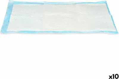 Obrázek produktu pro Absorpční podložka 40 x 60 cm Modrá bílá papírová polyethylenová (10 kusů)