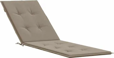 Obrázok produktu pre poťah na ležadlo vidaXL Taupe (75+105)x50x4 cm