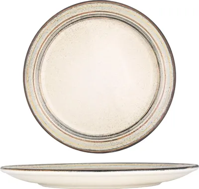 Produktbild von Bonna Speiseteller - Cortado - Porzellan - 25 cm