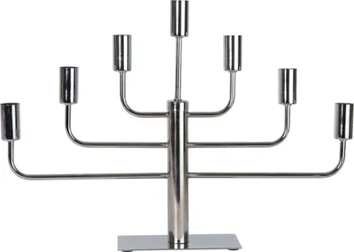 Produktbild von LED-Fensterleuchter 'Pix', 7-flammig, chrom
