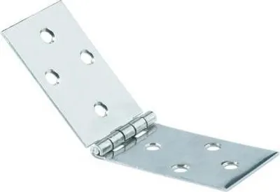 Produktbild von Hettich Breites Scharnier Edelstahl 80 x 30 mm