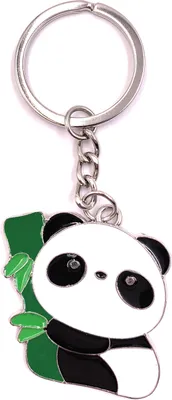 Immagine prodotto di Onwomania portachiavi Ciondolo in metallo con orsetto Sweet Panda