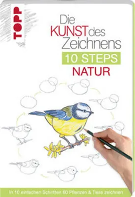 Produktbild von Die Kunst des Zeichnens 10 Steps - Natur