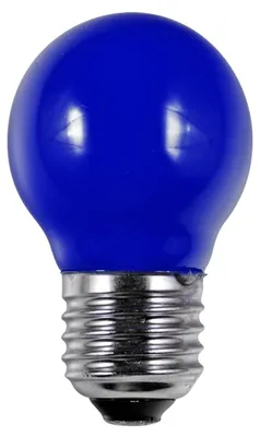 Produktbild von SPL E27 LED Filamentlampe G45 1W Blau