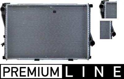 Produktbild von MAHLE CR 296 000P Kühler Wasserkühler Motorkühler für BMW 5 Limousine (E39) 5 Touring (E39) 7 (E38)