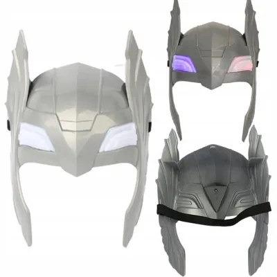 Produktbild von Hopki Thor LED Maske leuchtendes Superhelden Kostüm