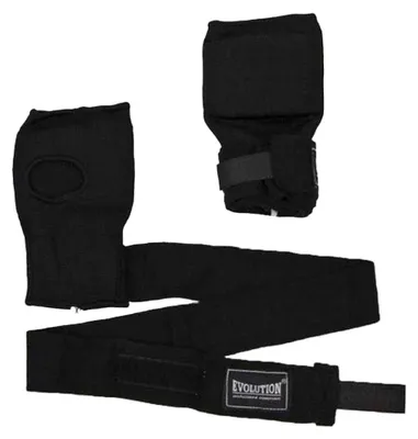 Produktbild von Evolution - Trainings-Boxhandschuhe, Flexibel PP11236 (L) (Schwarz)