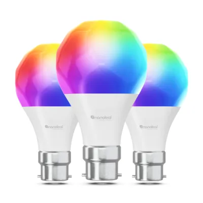 Produktbild von Nanoleaf Essentials Matter Smart Bulb B22 - 3PK