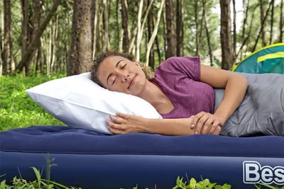 Image de Bestway Lit à air Blue Horizon Single XL/Lo 185 x 76 x 22 cm