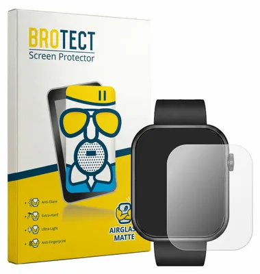 Produktbild von BROTECT Entspiegelungs Schutzglas für Vornix Smartwatch 1.85" Schutzfolie Panzer Folie Glas Display Schutz matt