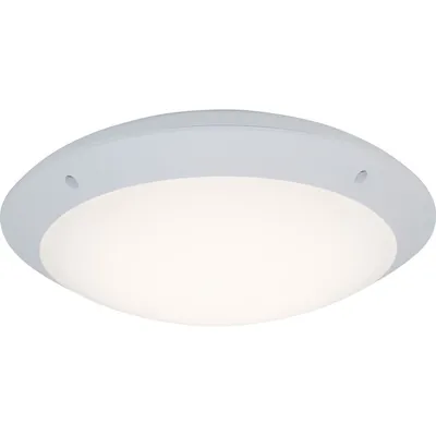 Immagine prodotto di BRILLANTE plafoniera LED bianca per esterni | plafoniera IP66 | 12W 1400 lumen 4000 Kelvin | plastica