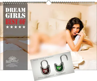 Produktbild von Sexy Dreamgirls DIN A3 Immerwährender Kalender Querforma Erotik - Seelenzauber