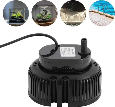Image de Pompe pour couverture de piscine - Pompe submersible pour eaux usées - 75 W - Hauteur de refoulement max. 3,2 m - Prise UE 220 V - Pour vider la piscine - Vert