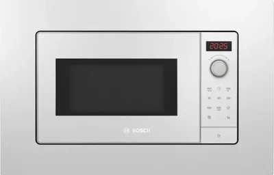 Image de Bosch Micro-ondes | BFL623MW3 | Encastré | 20 L | 800 W | Convection | Blanc