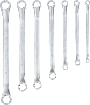 Obrázok produktu pre KS TOOLS 517.1555 Doppel-Ringschlüssel Schlüsselweite Metrisch 6 - 19