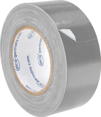 Zdjęcie produktu dla alca® Repair Mounting Tape srebrna taśma Power Tape ok. 0,2 mm x 50 mm x 50 m wodoodporna samouszczelniająca mocny klej bardzo odporny na rozdarcia