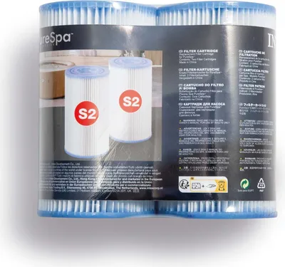 Zdjęcie produktu dla Filtr pompy basenowej typu S2, 2 sztuki do Intex PureSpa