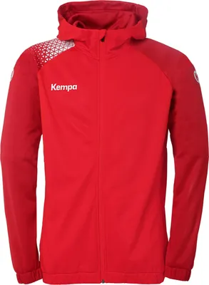 Produktbild von Kempa Ambition 28 Kapuzenjacke Herren - Rot / Chili Rot  | Größe: L