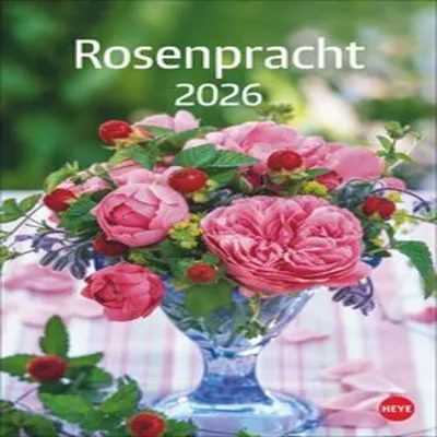 Produktbild von HEYE Wandkalender 2026 Rosenpracht 23,5x33,5cm