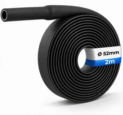 B.E.S.T. Schrumpfschlauch 2 m Ø 52 mm wasserdicht mit Innenkleber 4:1 schwarz – Produktbild 1