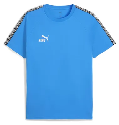 Zdjęcie produktu dla Koszulka PUMA teamKING, kolor niebiesko-biały, rozmiar XL, męska