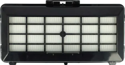 Produktbild von vhbw Staubsaugerfilter kompatibel mit Siemens VS07G1840/01, VS07G1840/03, VS07G1840/04, VS07G1840/08 Staubsauger - HEPA-Filter Schwarz Weiß