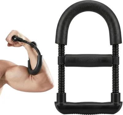 Imagen del producto de Entrenador para antebrazos con resistencia ajustable de 27-41 kg, ejercitador de manos, 1 unidad, para el desarrollo de la fuerza