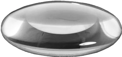 Produktbild von Lumeno kristallklare oder standard Glaslinse in 3, 5 oder 8 Dioptrien mit 125mm Farbe: Linse-kristallklar, Größe: 8 Dioptrien