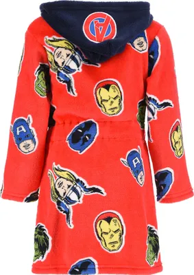 Produktbild von Avengers Captain America Kinder Jungen Bademantel Morgenmantel , Farbe:Rot, Größe:104