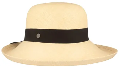 Original Panamahut Aufschlagglocke UV-Schutz 50 von Hut-Breiter in beige