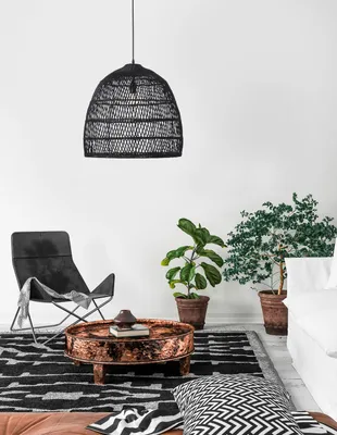 Produktbild von Nova Luce DESTIN Pendelleuchte E27 Schwarz 250x53cm dimmbar 9586691