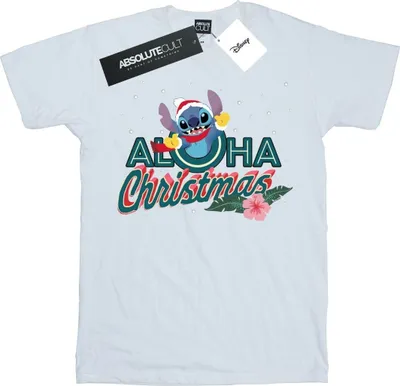 Produktbild von Disney - "Aloha" T-Shirt für Herren BI49919 (4XL) (Weiß)
