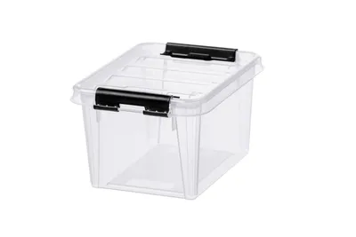 Produktbild von SmartStore Aufbewahrungsbox CLASSIC 1,5 1,5 Liter transparent /schwarz