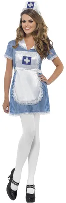 Produktbild von y Krankenschwester Kostüm (M) Verkleidung Fasching Halloween Party Outfit