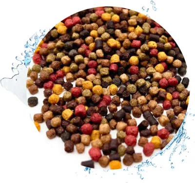 Produktbild von WTS Koifutter 5-Sorten Mix mit Spirulina - 15 Liter 3 mm