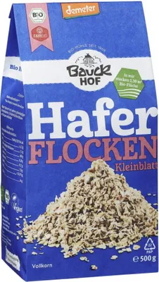 Image de Flocons d'avoine - Feuilles fines, 500g | BAUCK MÜHLE