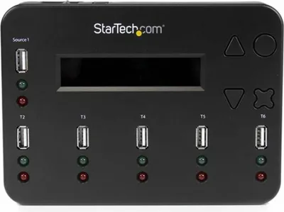 Image de Hub USB Startech USBDUP15 noir