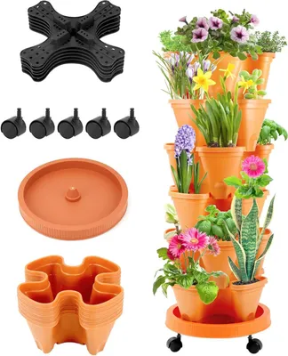 Productafbeelding van Verticale Moestuin - Plantenrek Tuin - Kweekzak - Waterdicht - Balkon