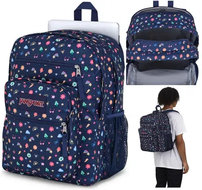 Image de JanSport Big Student Sac à dos urbain scolaire compartiment ordinateur portable