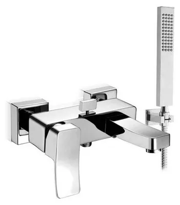 Produktbild von Demm Bademischer Dharma mit Umsteller Handbrause chrom 3500, 37148.001.C