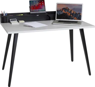 Produktbild von Homeoffice Schreibtisch S-Home Grau Nachbildung