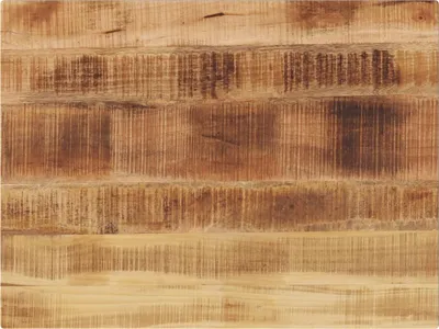 Produktbild von Tischplatte 90x60x1,5 cm Rechteckig Raues Massivholz Mango, Tischplatten 2024 Neu Design Möbel