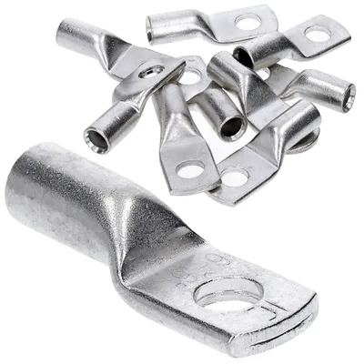 Produktbild von 10 Stück Kalitec HR16-6 Handelsübliche Rohrkabelschuhe 16mm² M6 I ohne Sichtloch I Germany