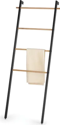 Produktbild von KELA Handtuchleiter OAK Handtuchhalter Handtuchständer schwarz 24263