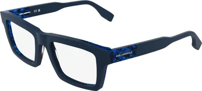 Produktbild von Karl Lagerfeld KL6218 Blue/marble blue 54/18/145 Herren Brillen
